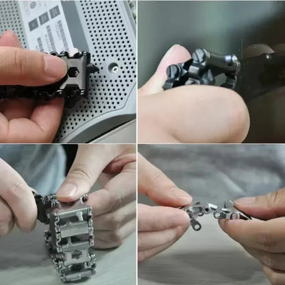 Durable Steel Survival Bracelet