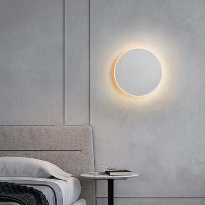 Circular Smart LED Touch Lamp