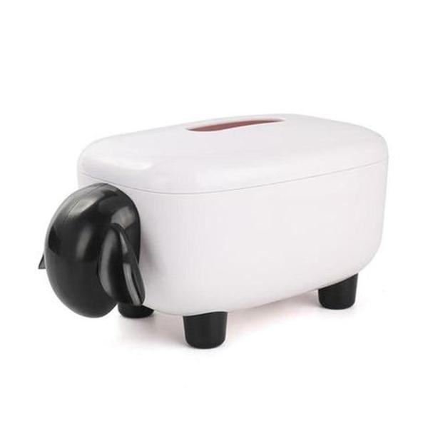 Soft Fabric Tissue Cover Box - Cofik