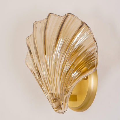 Coastal Glass Sconce Lamp