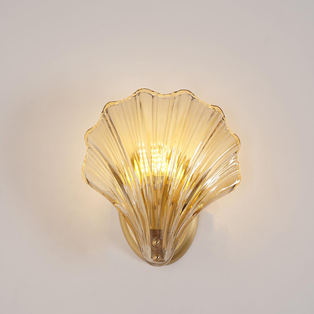 Coastal Glass Sconce Lamp
