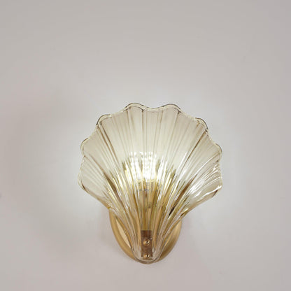 Coastal Glass Sconce Lamp