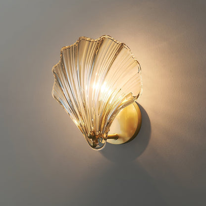 Coastal Glass Sconce Lamp