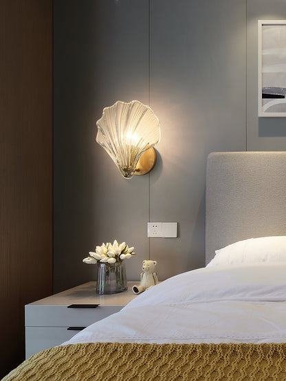 Coastal Glass Sconce Lamp