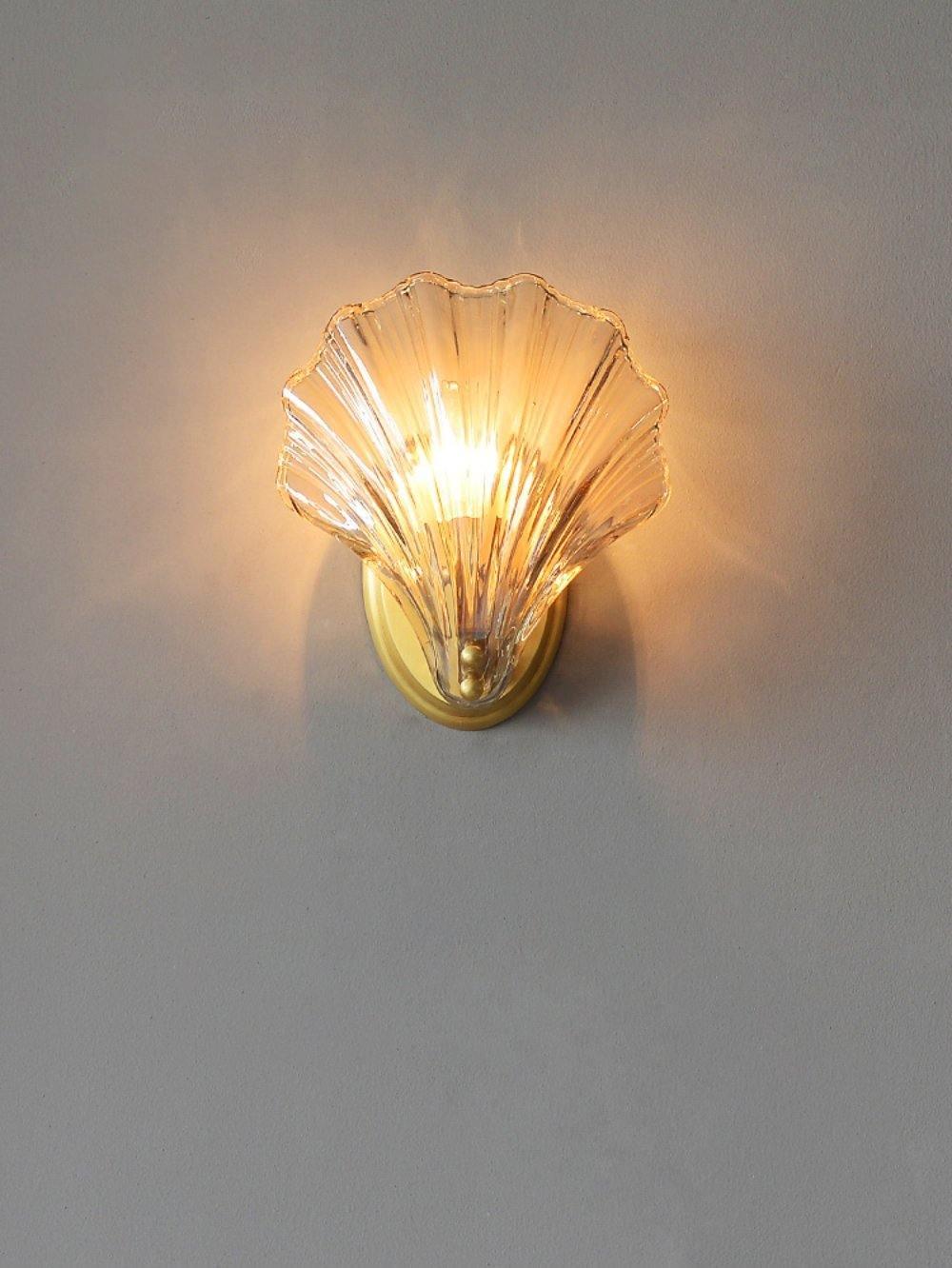 Coastal Glass Sconce Lamp