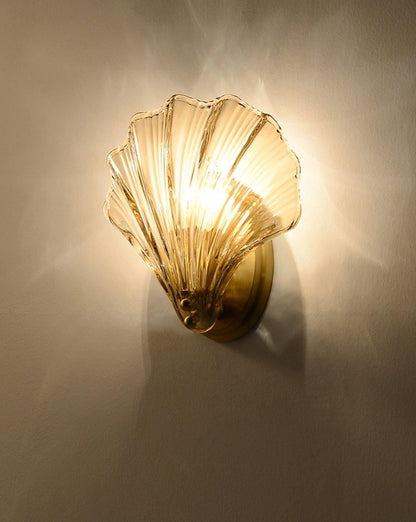 Coastal Glass Sconce Lamp