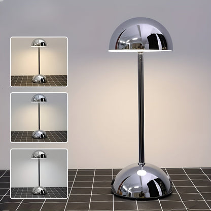 Sleek LED Mushroom Table Lamp with Dimmer