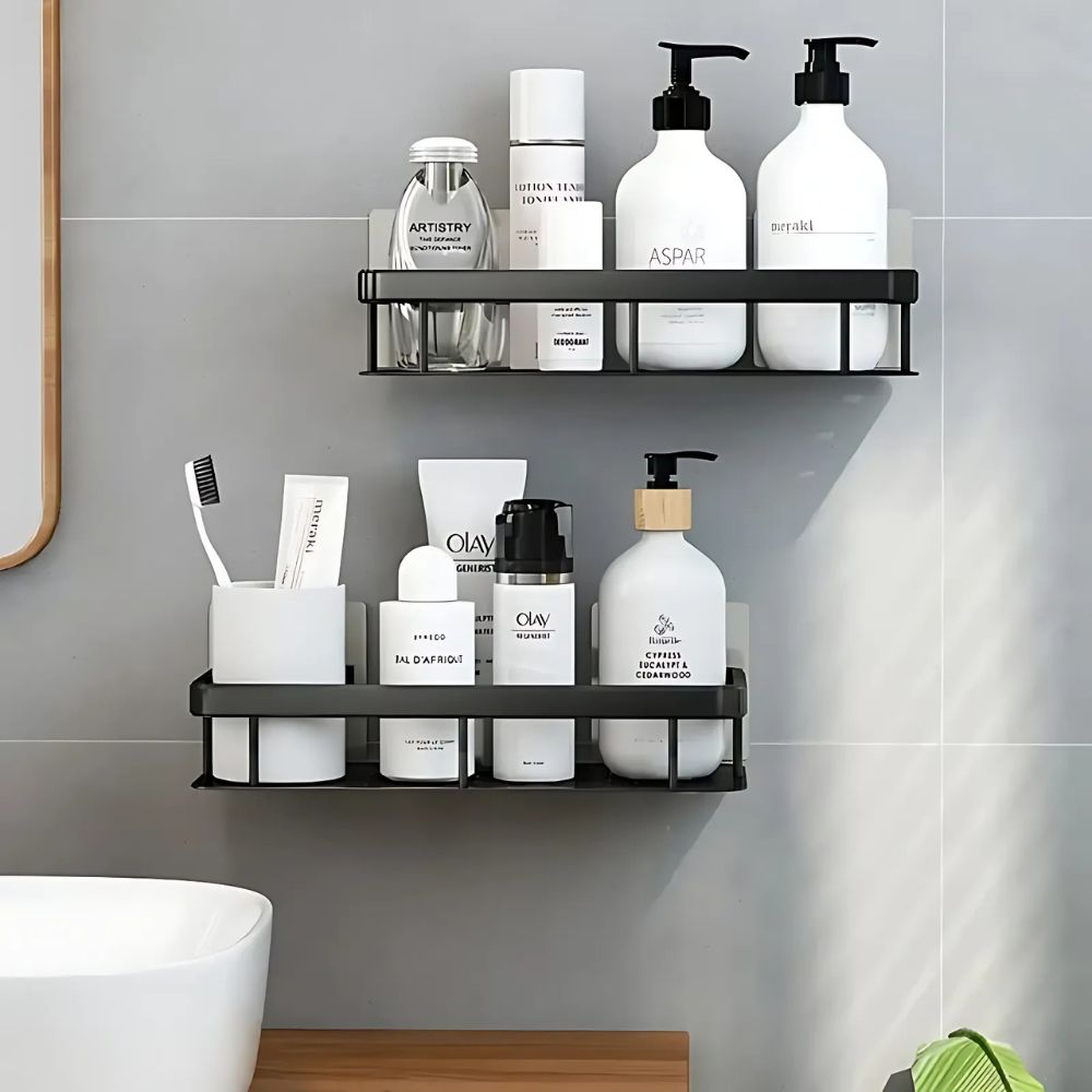 Stainless Steel Shower Storage Organizer Rack