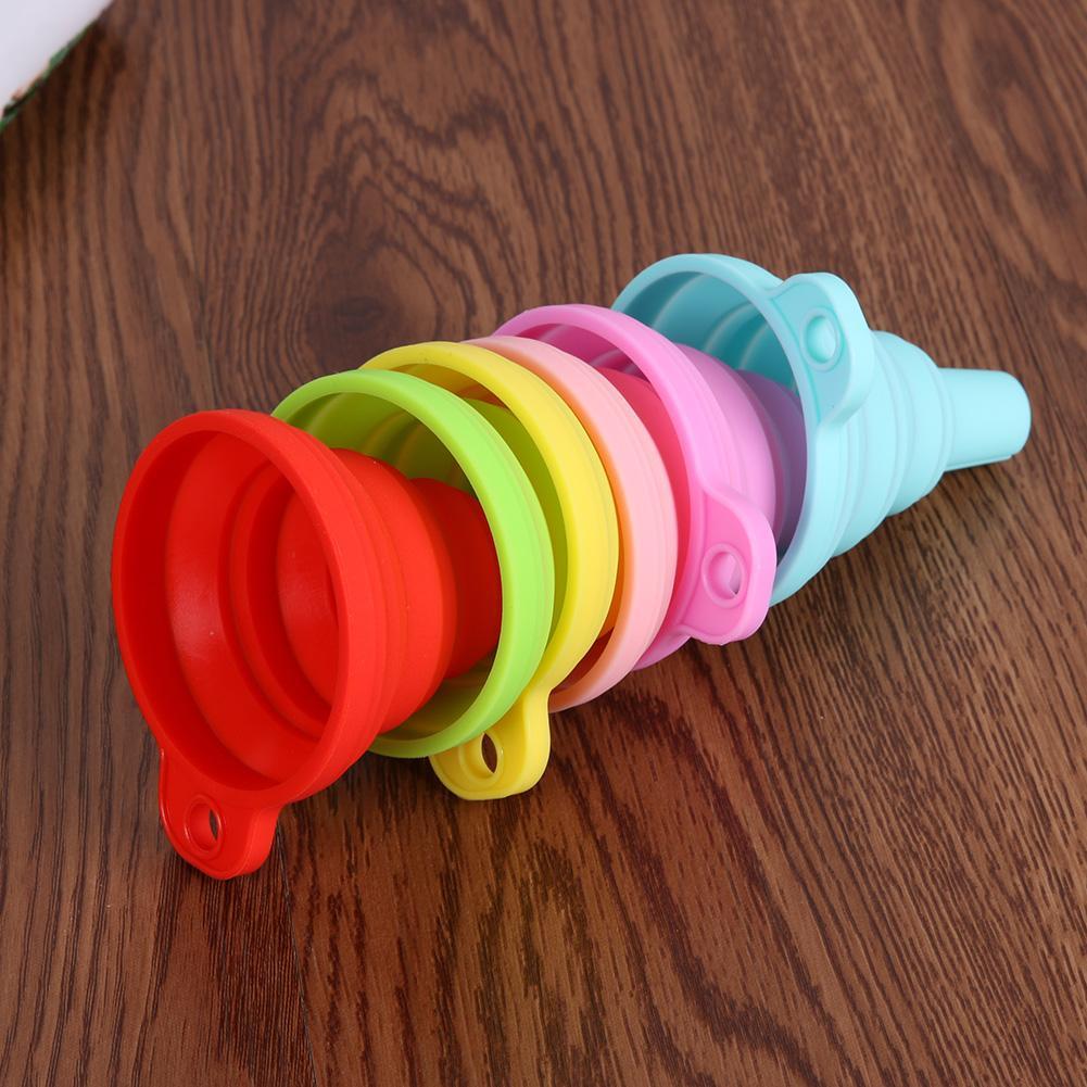 Space Saving Silicone Kitchen Funnel