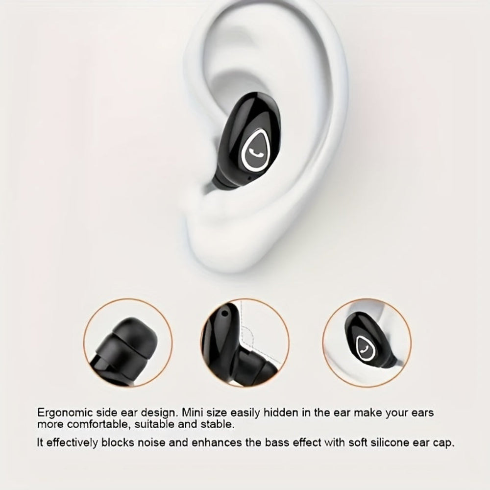 Compact Bluetooth Mini Wireless Earphone