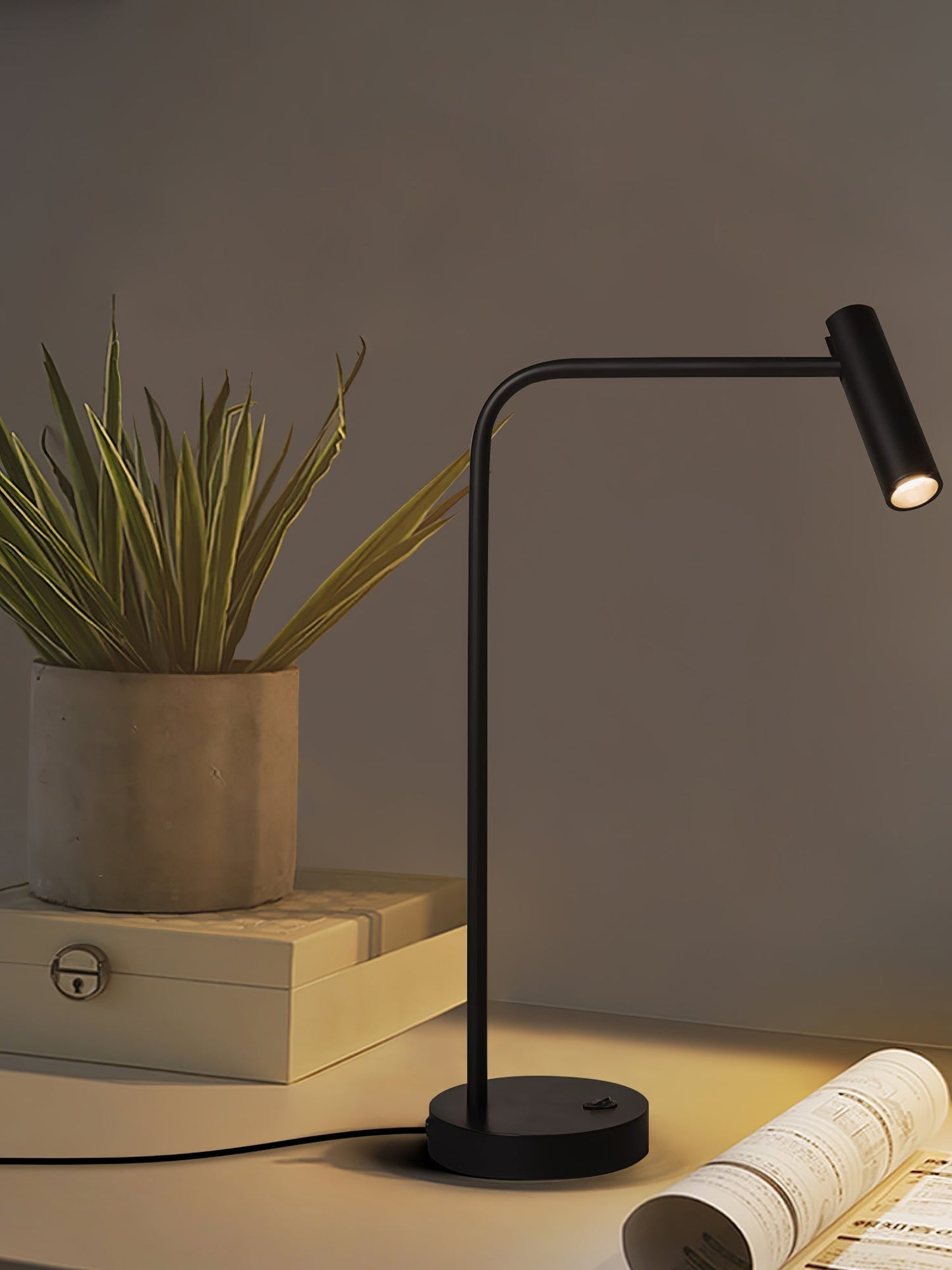 Compact Slim Desk Lamp