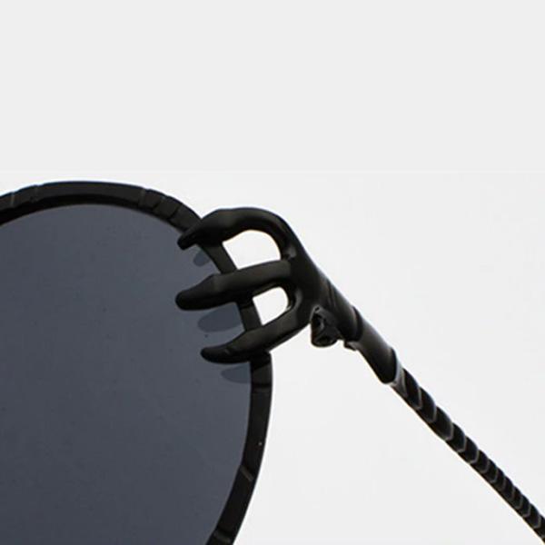 Trendy Skull Shape Round Shades