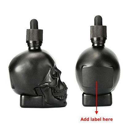 Decorative Skull Oil Dropper Bottle - Cofik