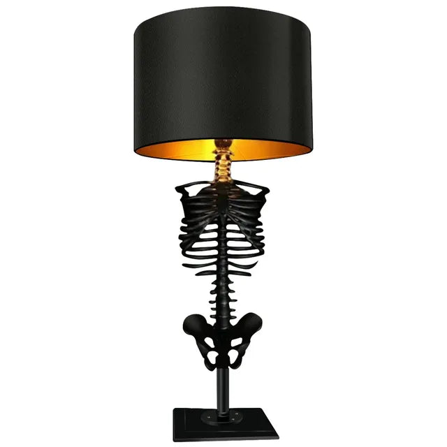 Dark Skull Table Light – Unique Gothic Style Lamp - Cofik