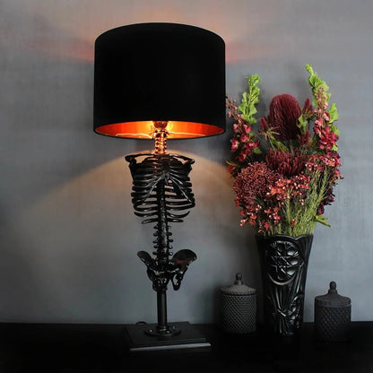 Dark Skull Table Light – Unique Gothic Style Lamp