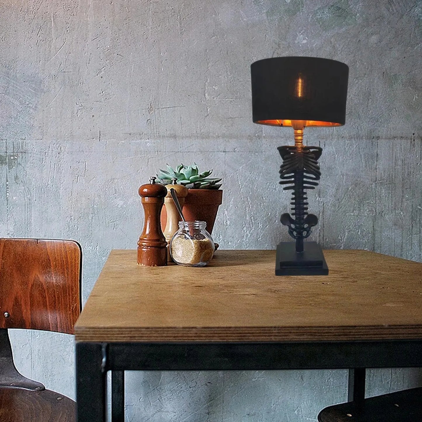 Dark Decor Table Lamp - Unique Gothic Style