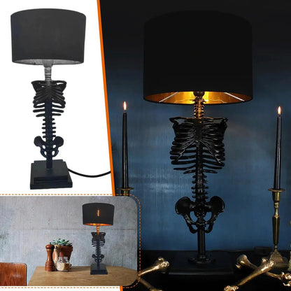 Dark Skull Table Light – Unique Gothic Style Lamp