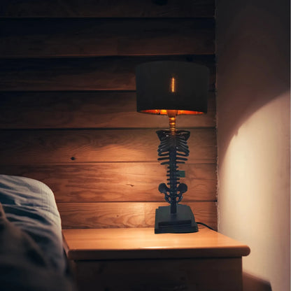 Dark Skull Table Light – Unique Gothic Style Lamp