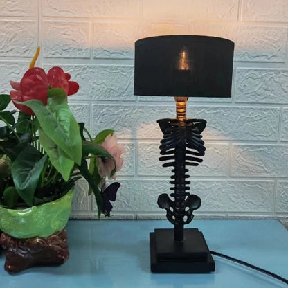 Dark Skull Table Light – Unique Gothic Style Lamp
