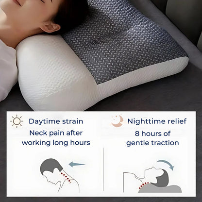 Contour Memory Foam Neck Pillow For Sleep Support