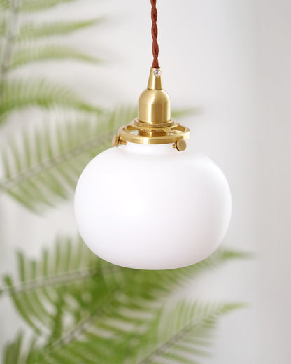 Classic Glass Pendant Lighting Fixture