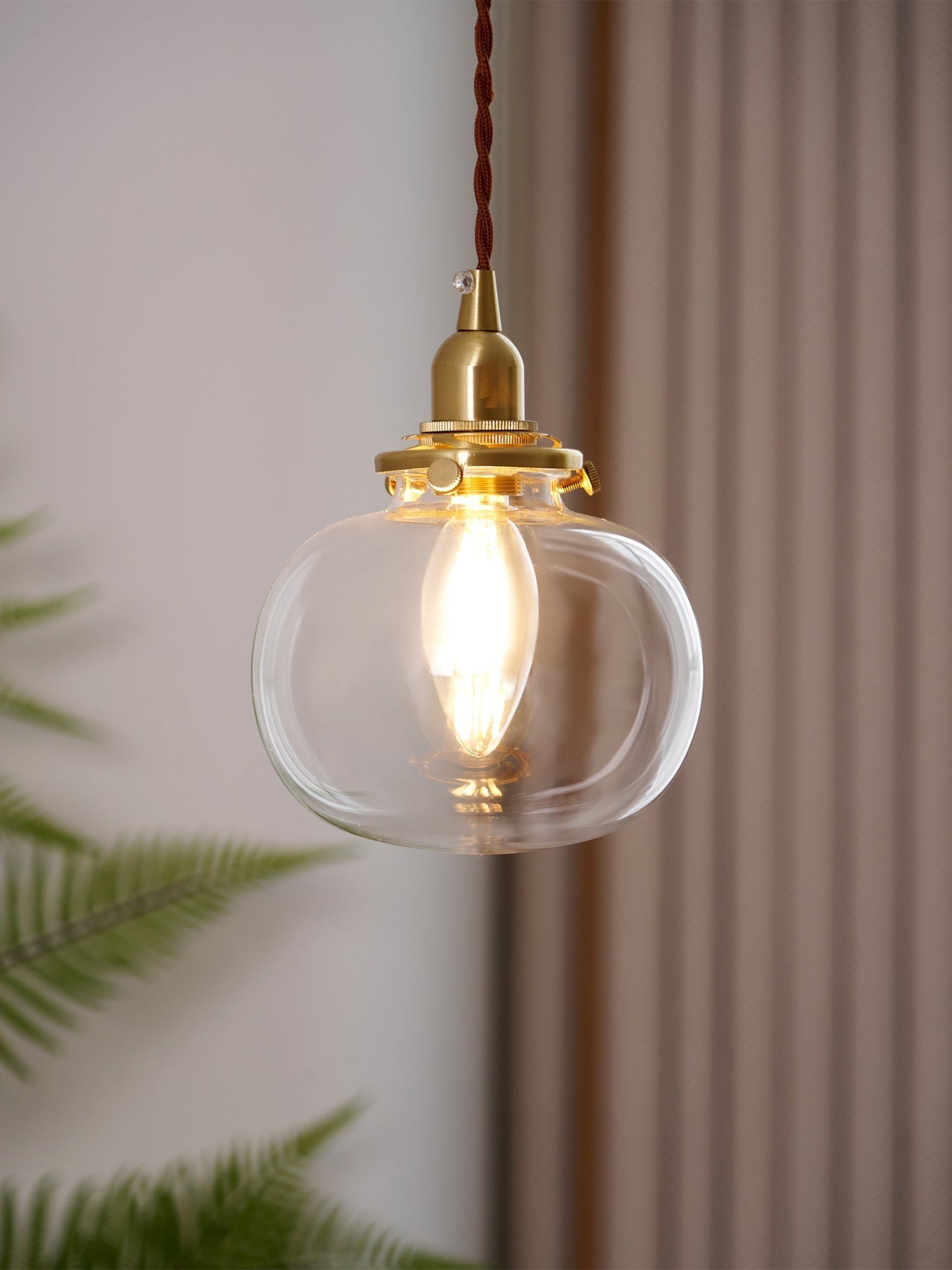 Classic Glass Pendant Lighting Fixture