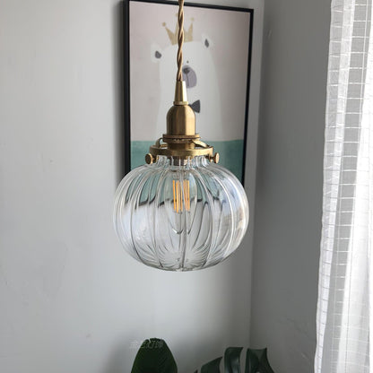 Classic Glass Pendant Lighting Fixture