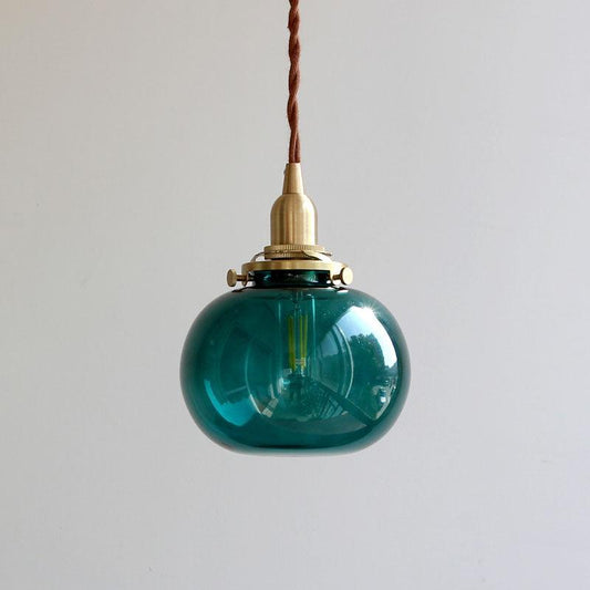 Vintage Style Hanging Glass Pendant Lamp - Cofik