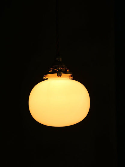 Vintage Style Hanging Glass Pendant Lamp