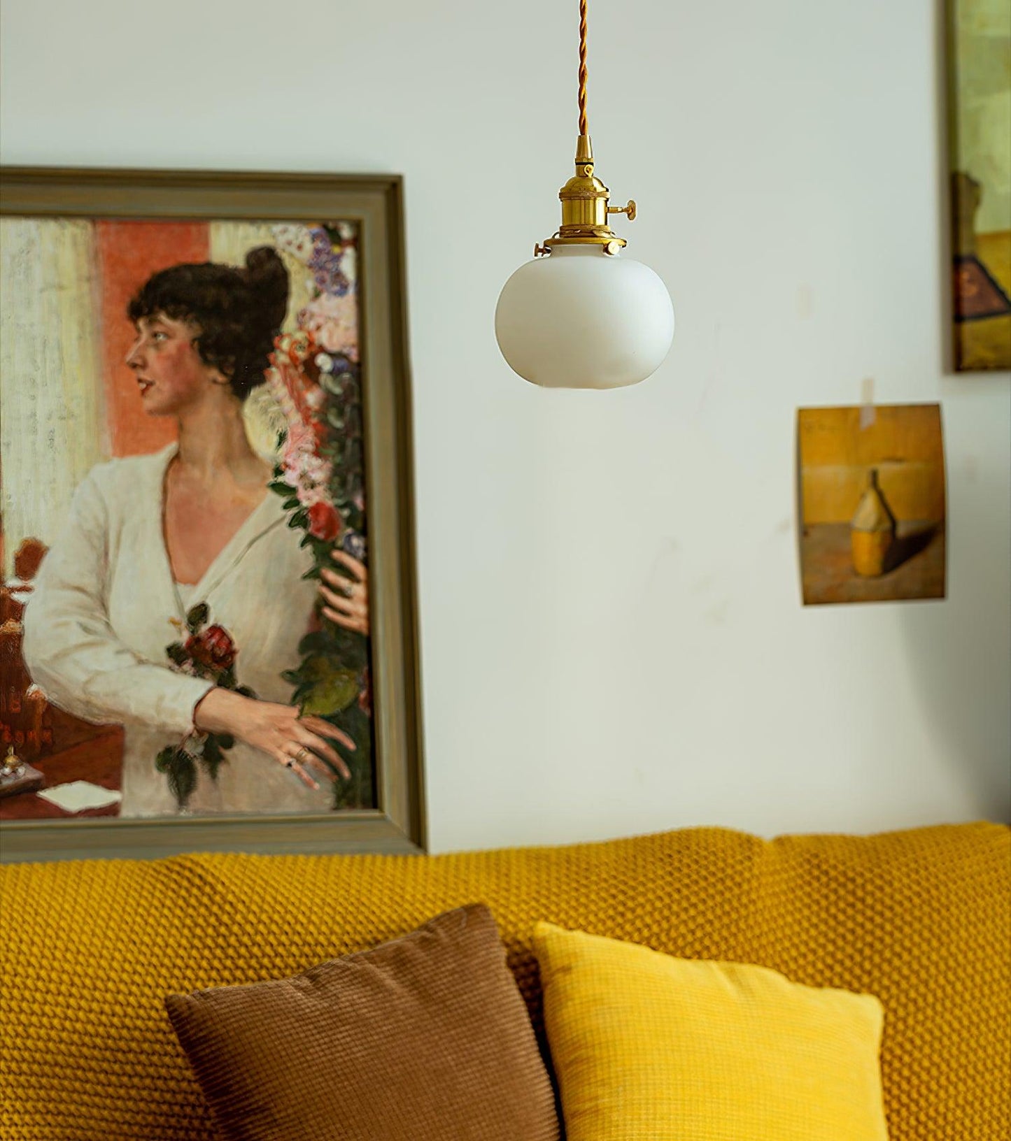 Classic Glass Pendant Lighting Fixture