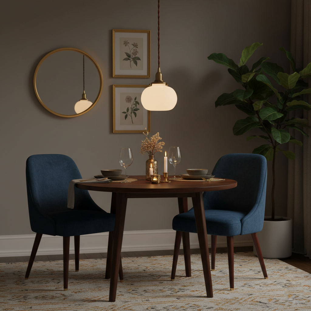 Classic Glass Pendant Lighting Fixture