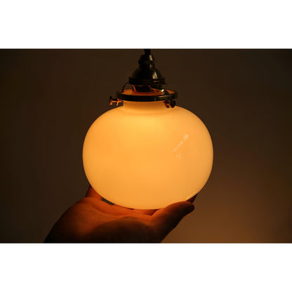 Vintage Style Hanging Glass Pendant Lamp