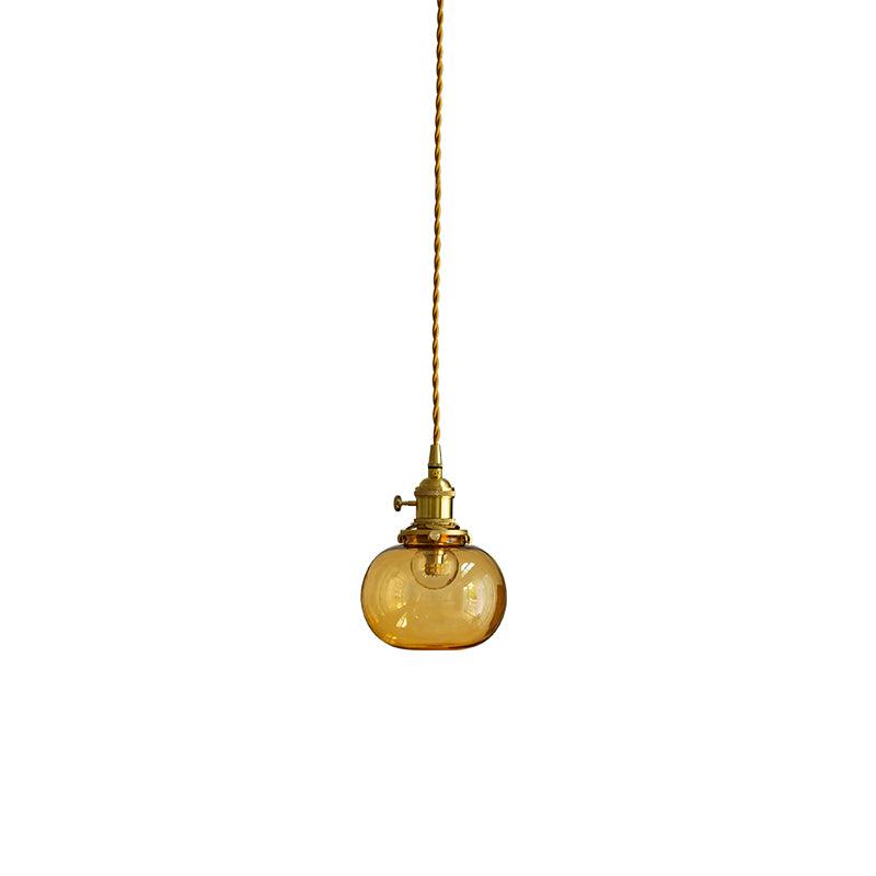 Classic Glass Pendant Lighting Fixture