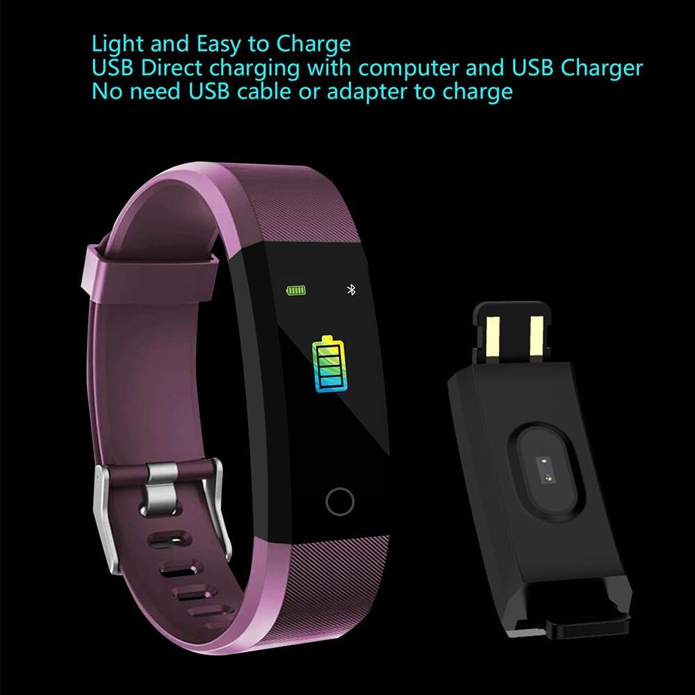 Waterproof Fitness Tracker Smart Watch for Men Women