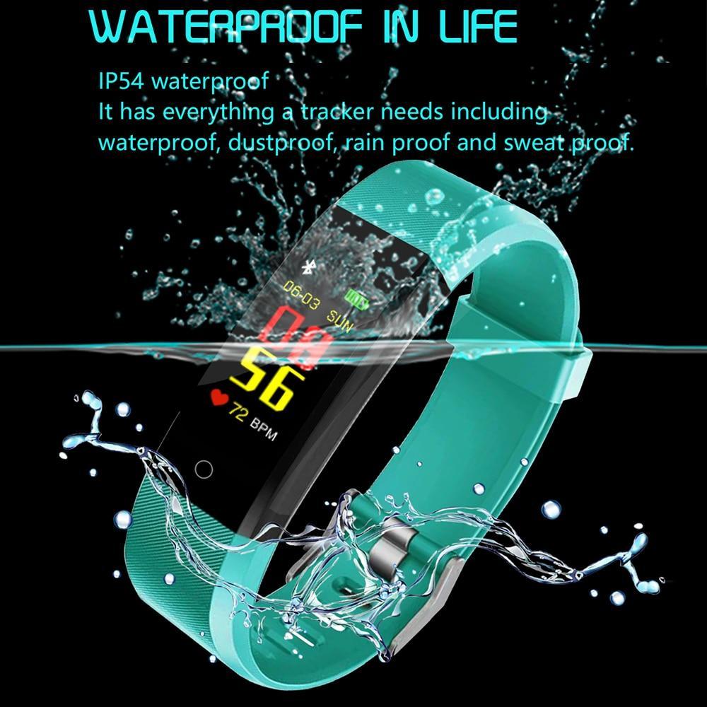 Waterproof Fitness Tracker Smart Watch for Men Women