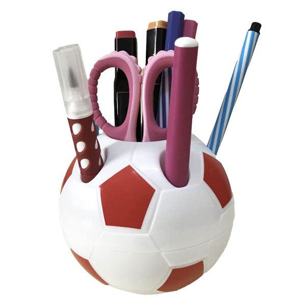 Fun Soccer Ball Desk Organizer