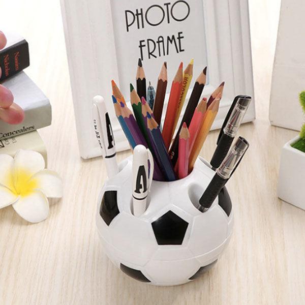 Fun Soccer Ball Desk Organizer
