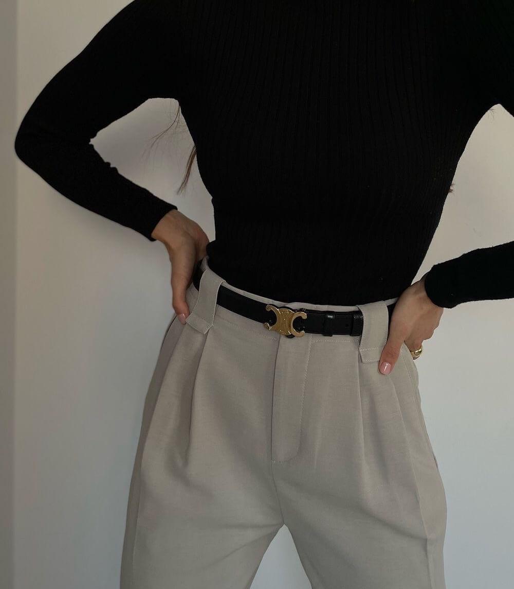 Premium Leather Waist Belt - Cofik