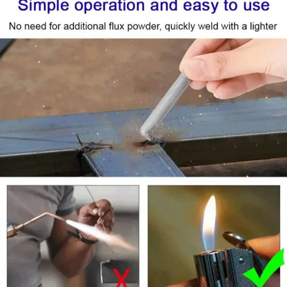 Easy Metal Fix Welding Rod Kit (3 Pieces)
