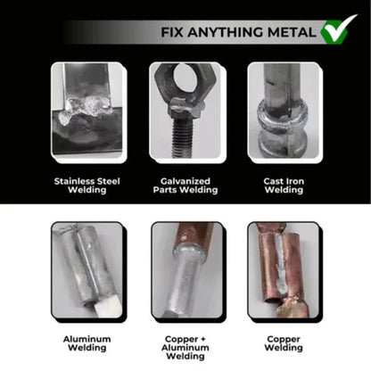 Easy Metal Fix Welding Rod Kit (3 Pieces)