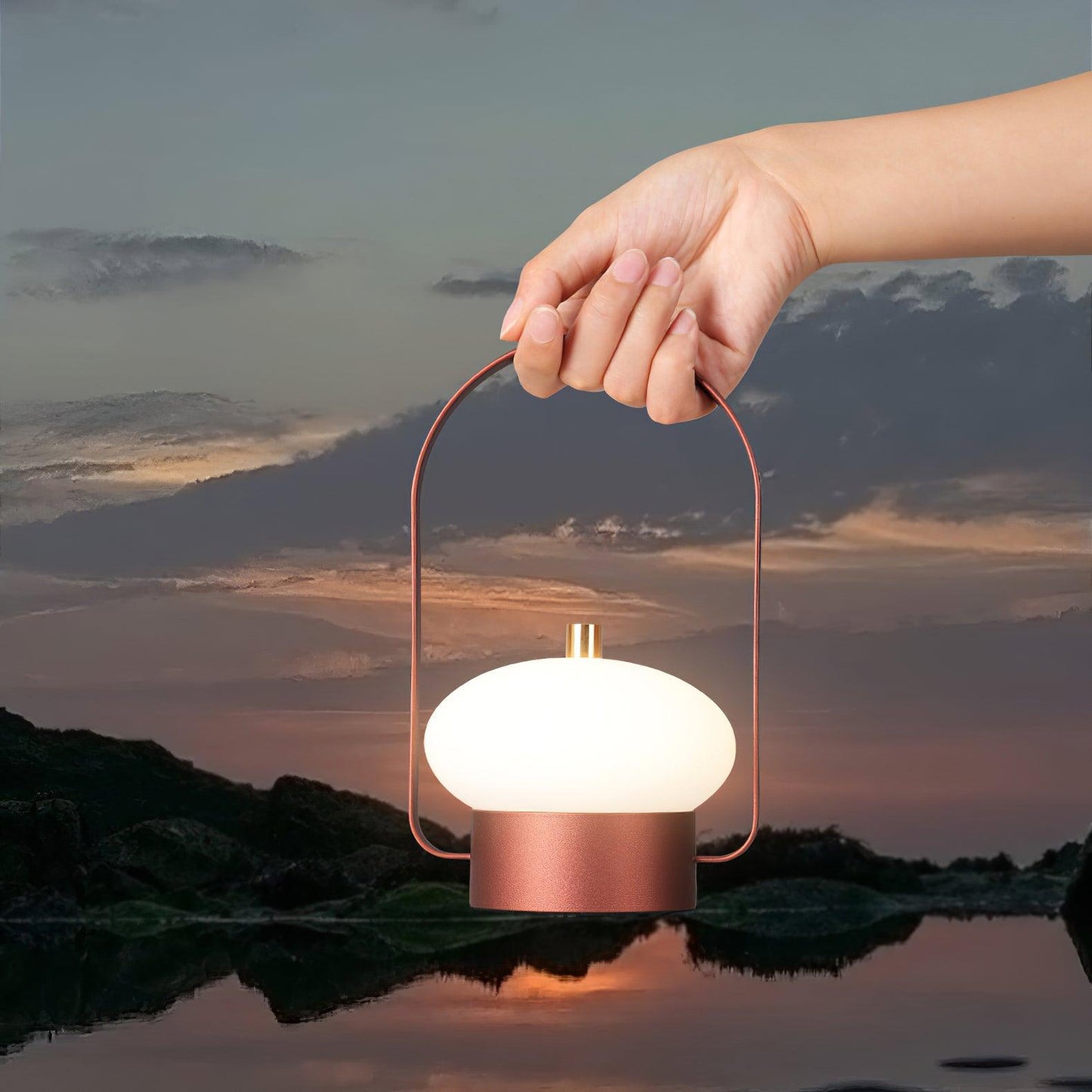 Warm Glow Floor Lamp 5 Feet Tall