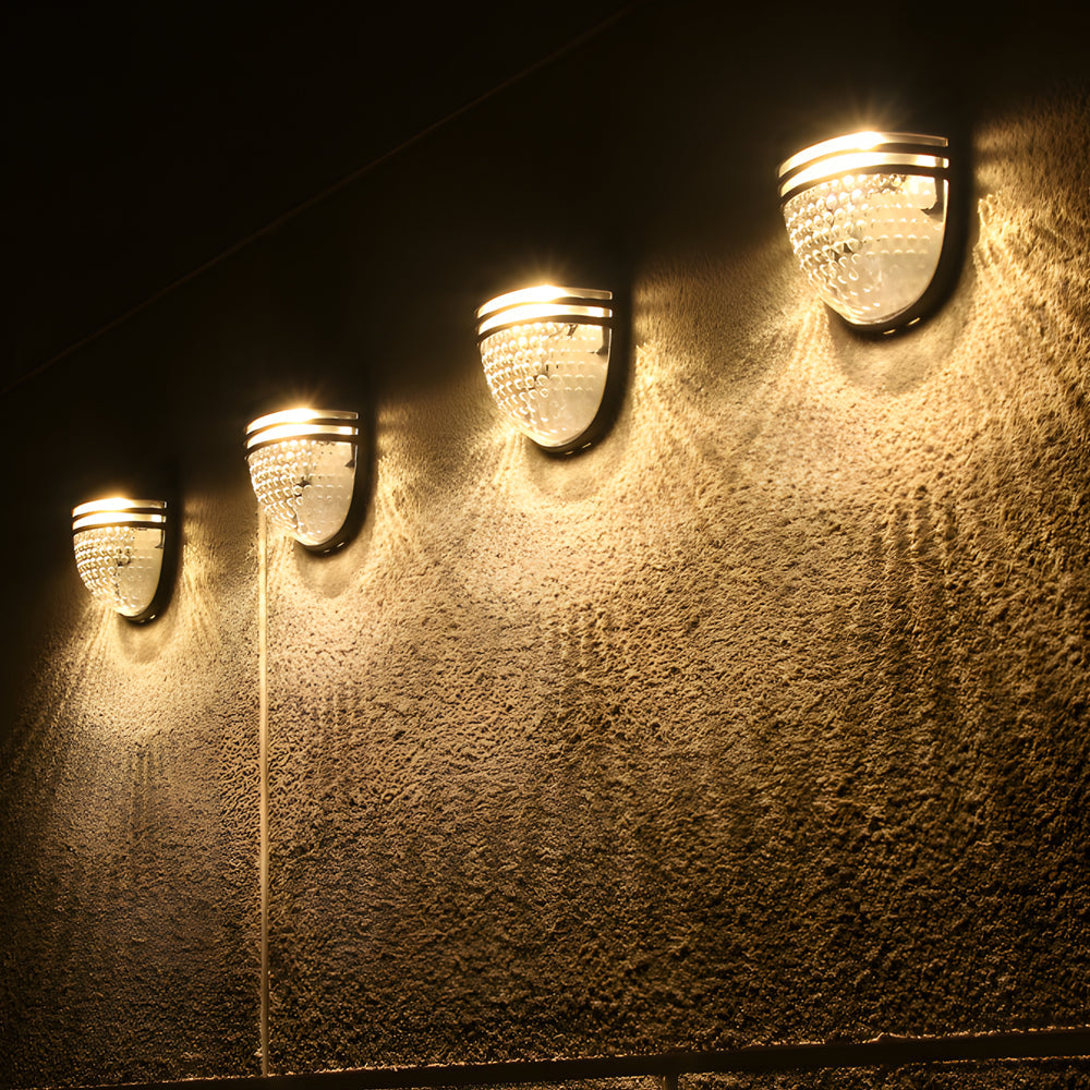 Outdoor Waterproof Solar Fence Lights, 4 Pack - Cofik