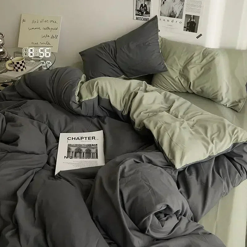 Cozy Reversible Bed Sheet Set for Ultimate Sleeping Comfort