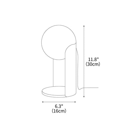 Tall Floor Column Table Lamp 6.3'