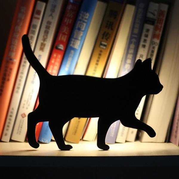 Fun Motion Sensor Cat Lamp