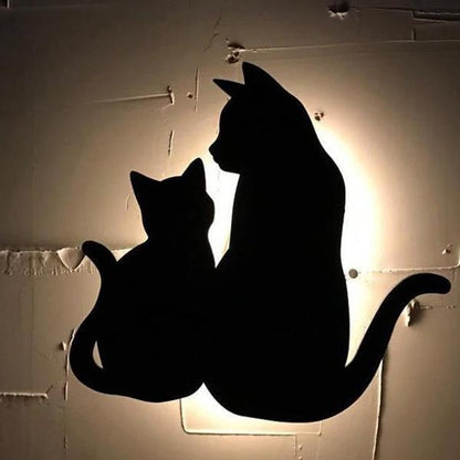 Fun Motion Sensor Cat Lamp