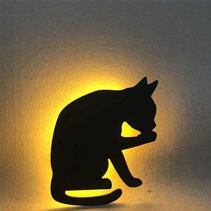 Fun Motion Sensor Cat Lamp