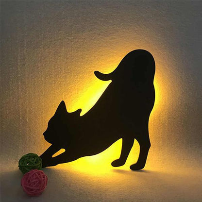 Fun Motion Sensor Cat Lamp