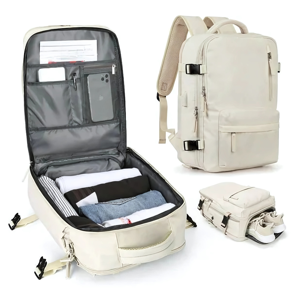 Spacious Hiking Backpack with Multiple Pockets - Cofik