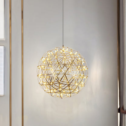 Shiny Crystal Pendant Drop Light Fixture